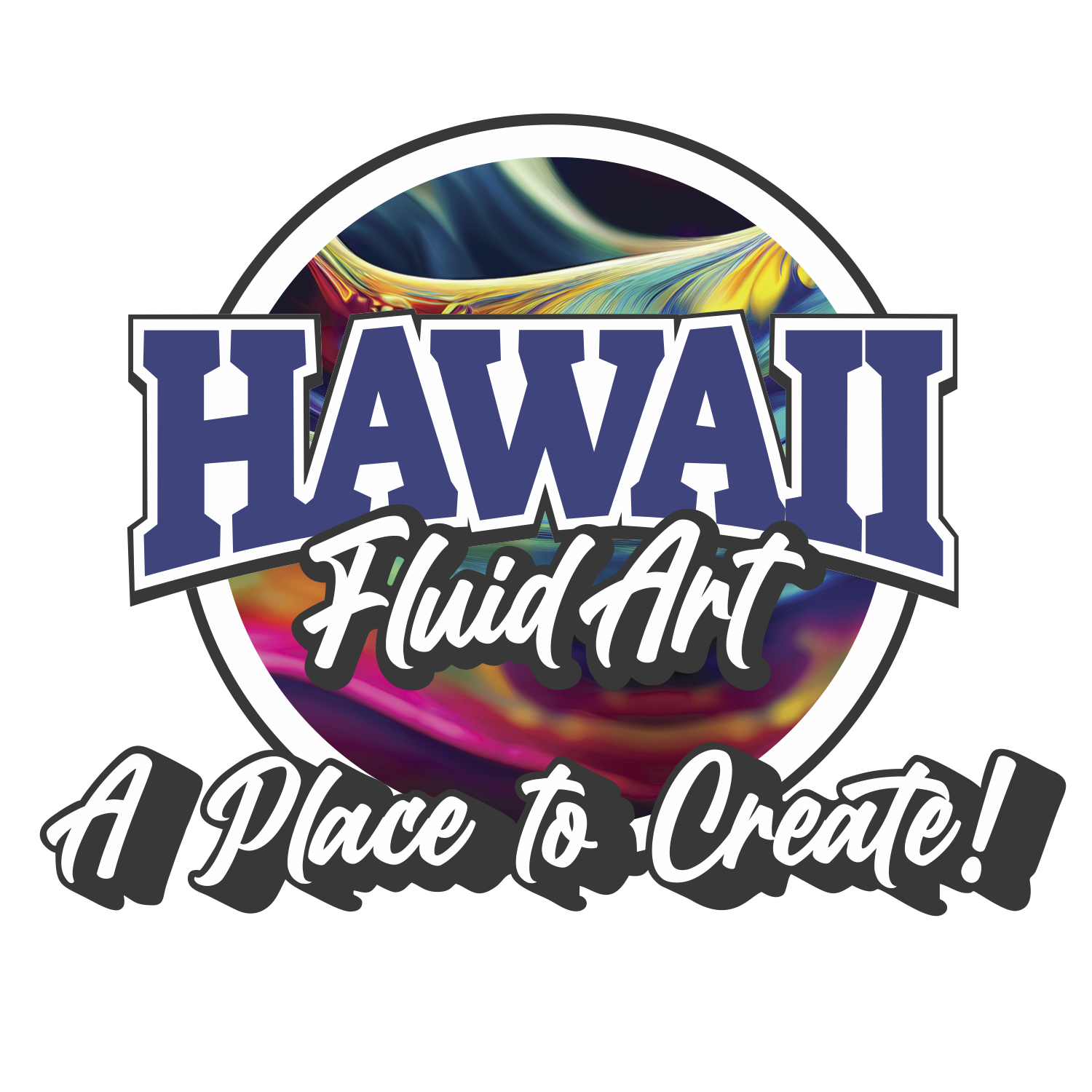 Hawaii Fluid Art